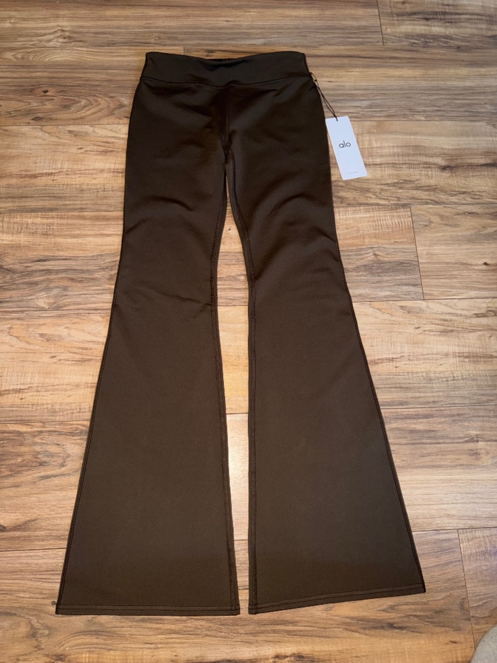 Airbrush lowrise boot cut legging